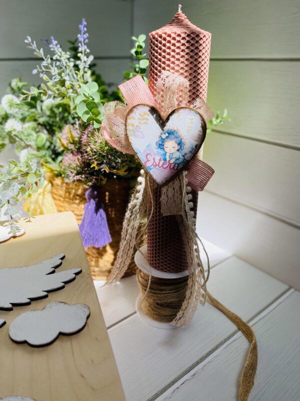 TRUSOU CUTIE LEMN "CRAFT WHITE ANGEL"