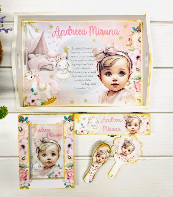 SET TAVITA 1 ANISOR "FETITA CU FLORI"