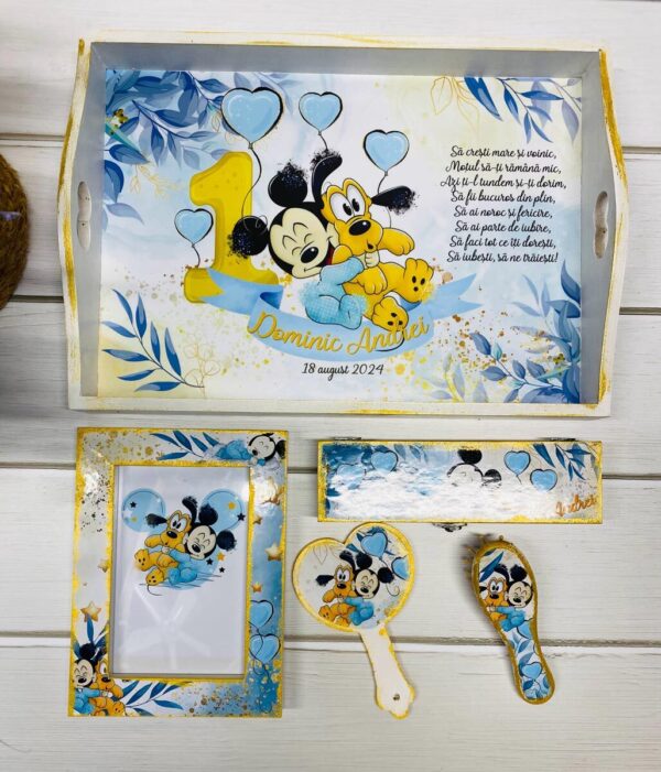 SET TAVITA 1 ANISOR "BLUE BABY MICKEY"