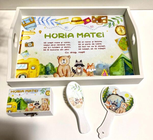 SET TAVITA MOT "WOODLAND ANIMALS"