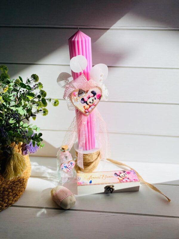 TRUSOU CUTIE LEMN "PINK MINNIE"