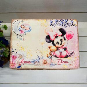 TRUSOU CUTIE LEMN "PINK MINNIE"