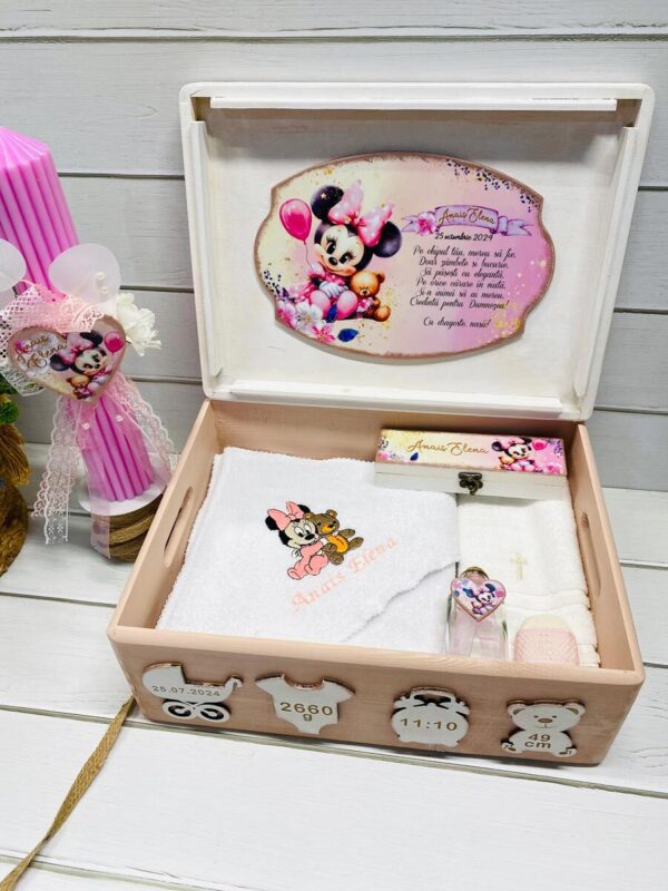 TRUSOU CUTIE LEMN "PINK MINNIE"