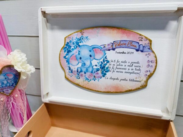 TRUSOU CUTIE LEMN "ELEFANTICA"