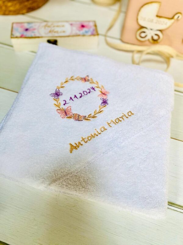 TRUSOU CUTIE LEMN "FLUTURI"