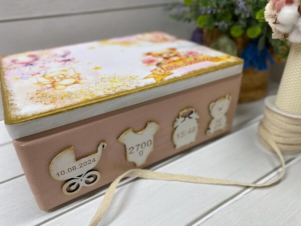 TRUSOU CUTIE LEMN "URSULETUL ELARA"
