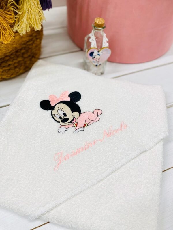 TRUSOU CATIFEA "MINNIE CU ROCHITA ALBA"
