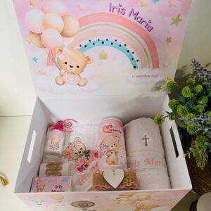 TRUSOU FETITA "URSULET ROZ CU BALOANE"