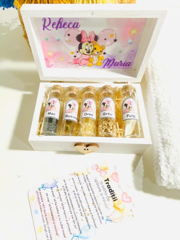 TRUSOU FETITA "PURPLE BABY MINNIE"