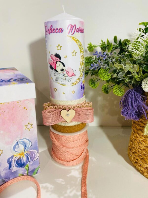 TRUSOU FETITA "PURPLE BABY MINNIE"