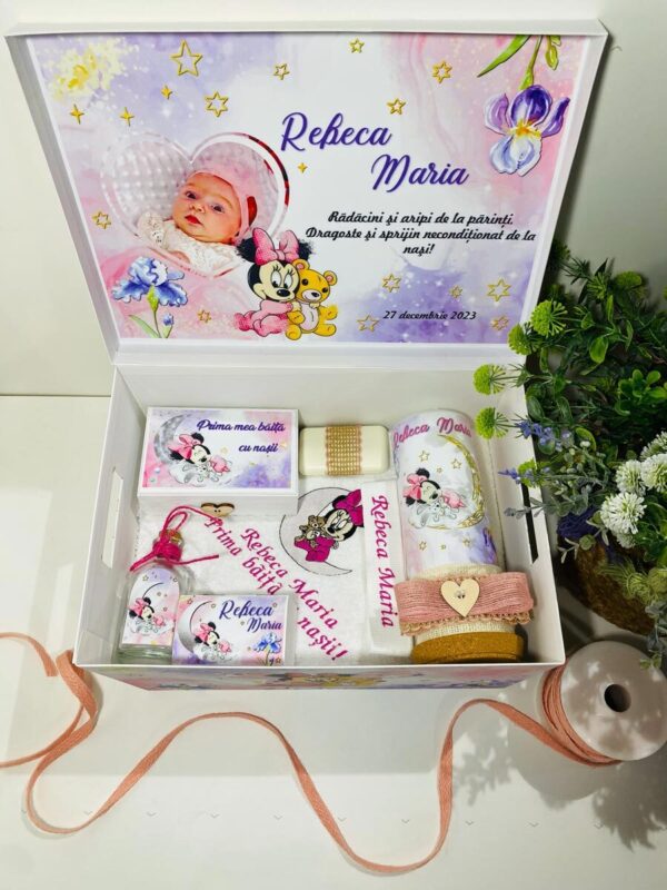 TRUSOU FETITA "PURPLE BABY MINNIE"