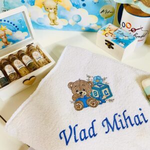 SET MIR 5 "BLUE TEDDY BEAR"