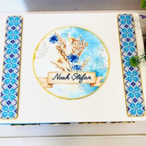 Alternative view of TRUSOU CUTIE LEMN "TRADITIONAL BLUE"