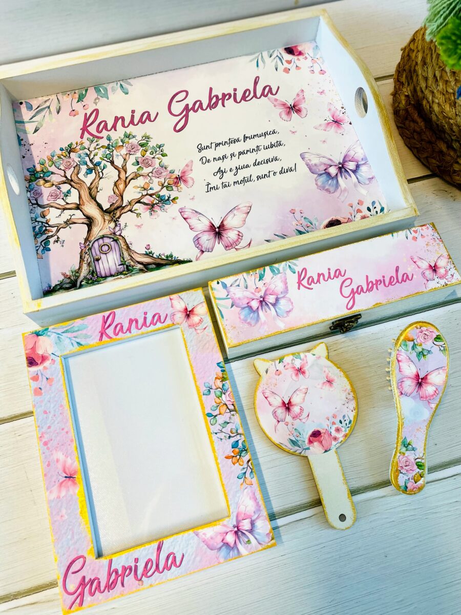 SET TAVITA 1 ANISOR "FLUTURI SI MAGIE" - imagine 2