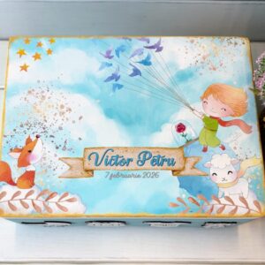 Alternative view of TRUSOU CUTIE LEMN "MICUL PRINT"