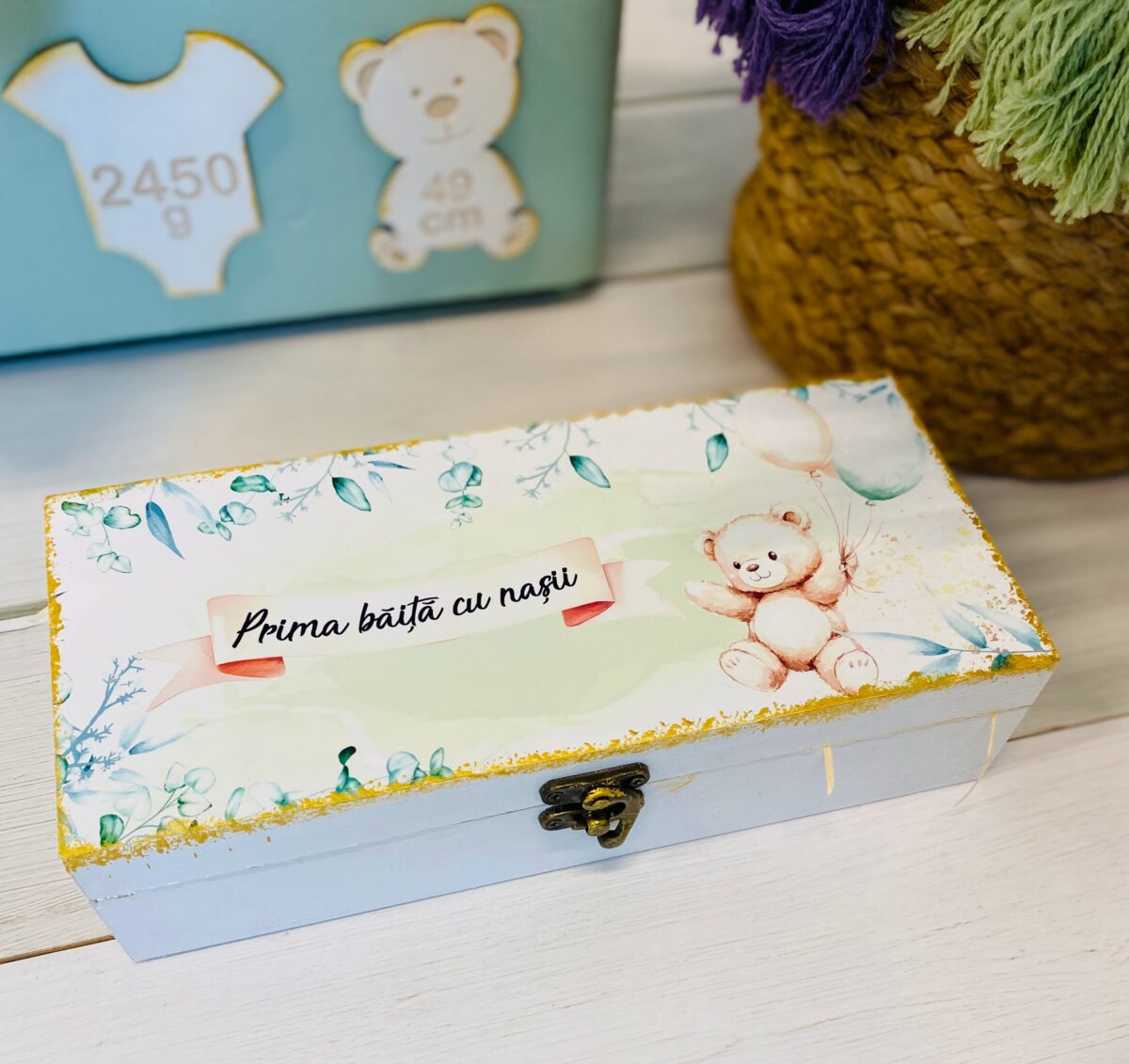 TRUSOU CUTIE LEMN "URSULETUL IUSTIN" - imagine 8