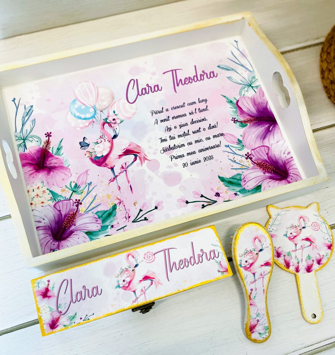 SET TAVITA MOT "FLAMINGO" - imagine 3