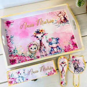 Alternative view of SET TAVITA MOT "PINK SAFARI"