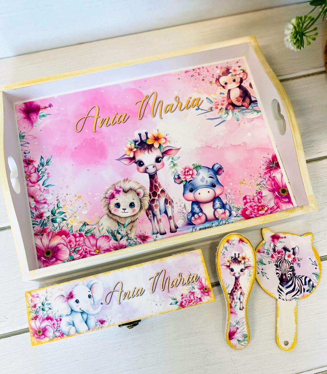 SET TAVITA MOT "PINK SAFARI" - imagine 2