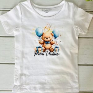 TRICOU PERSONALIZAT "URSULET CU BALOANE"