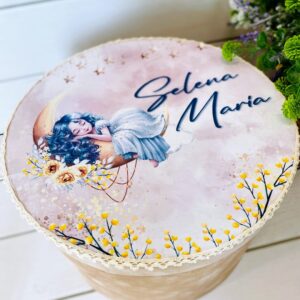 TRUSOU CUTIE CATIFEA "SELENA-FETITA PE LUNA"