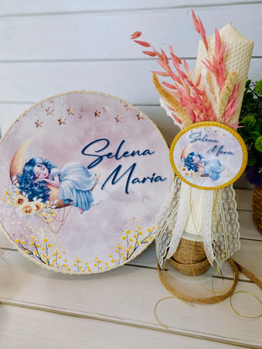 TRUSOU CUTIE CATIFEA "SELENA-FETITA PE LUNA" - imagine 3