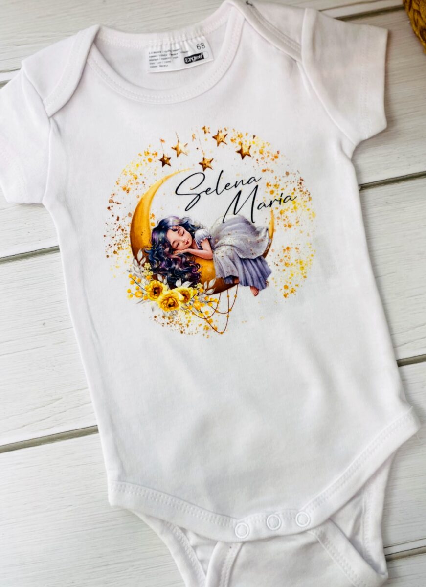 BODY PERSONALIZAT "SELENA - FETITA PE LUNA" - imagine 2