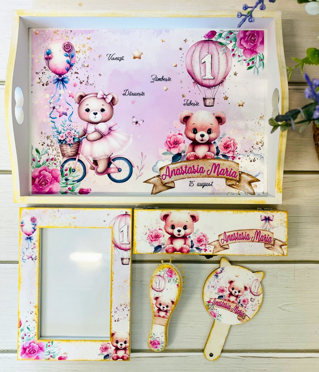 SET TAVITA MOT "URSULET PE BICICLETA"