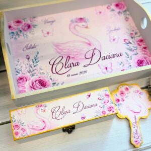 Alternative view of SET TAVITA MOT "PINK SWAN"